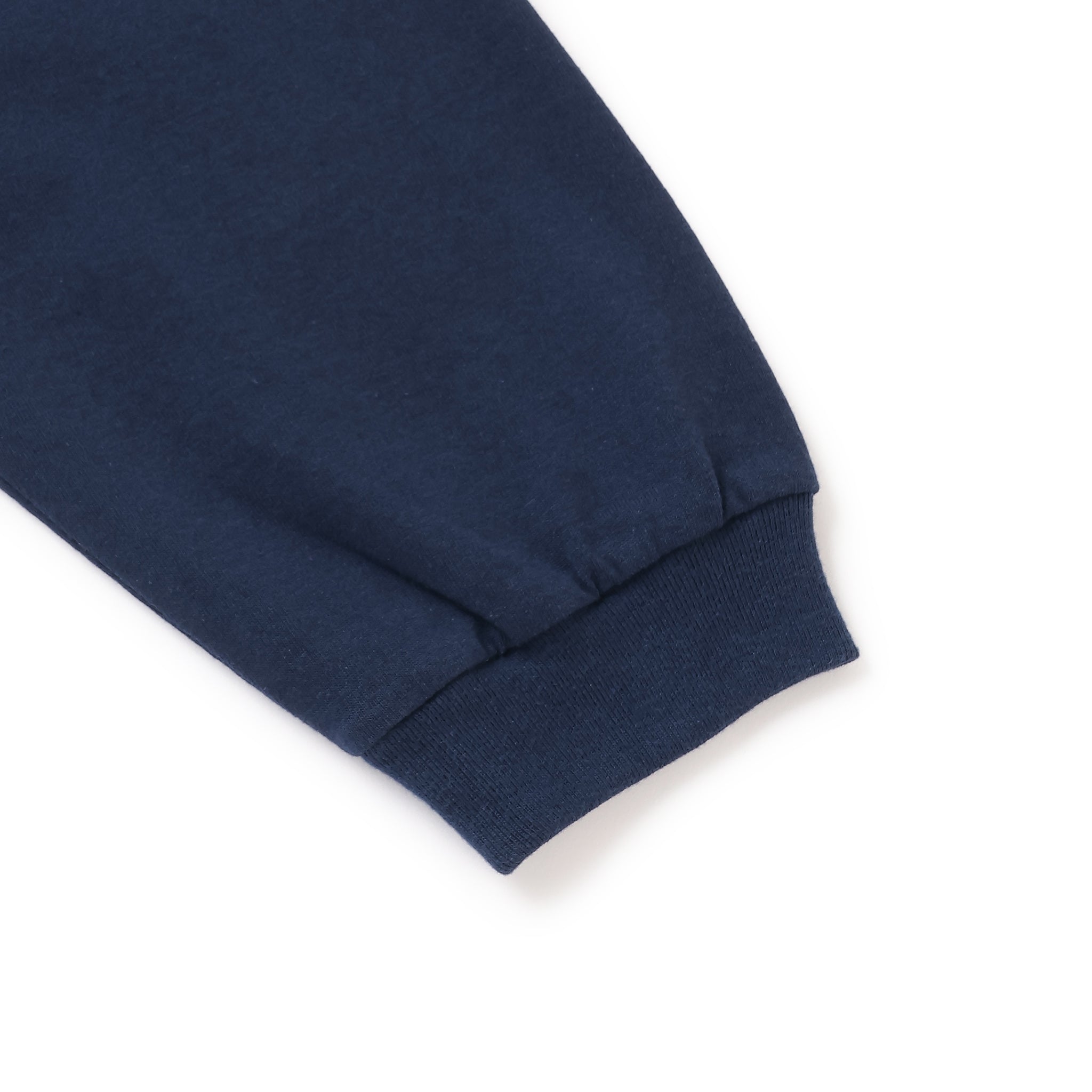 MOCK NECK LONG SLEEVE TEE NAVY（モックネックロングスリーブTシャツネイビー）｜ONLINE BOUTIQUE（オンラインブティック）