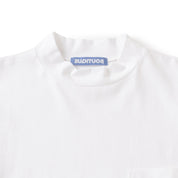 BOUTIQUE MOCK NECK LONG SLEEVE TEE WHITE（ブティックモックネックロングスリーブTシャツホワイト）｜ONLINE BOUTIQUE