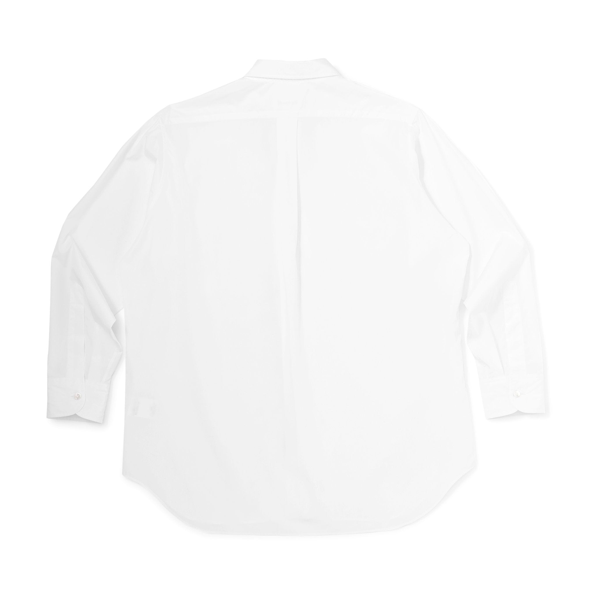 BROADCLOTH REGULAR COLLAR SHIRT WHITE（ブロードレギュラーカラーシャツホワイト）｜ONLINE BOUTIQUE（オンラインブティック）