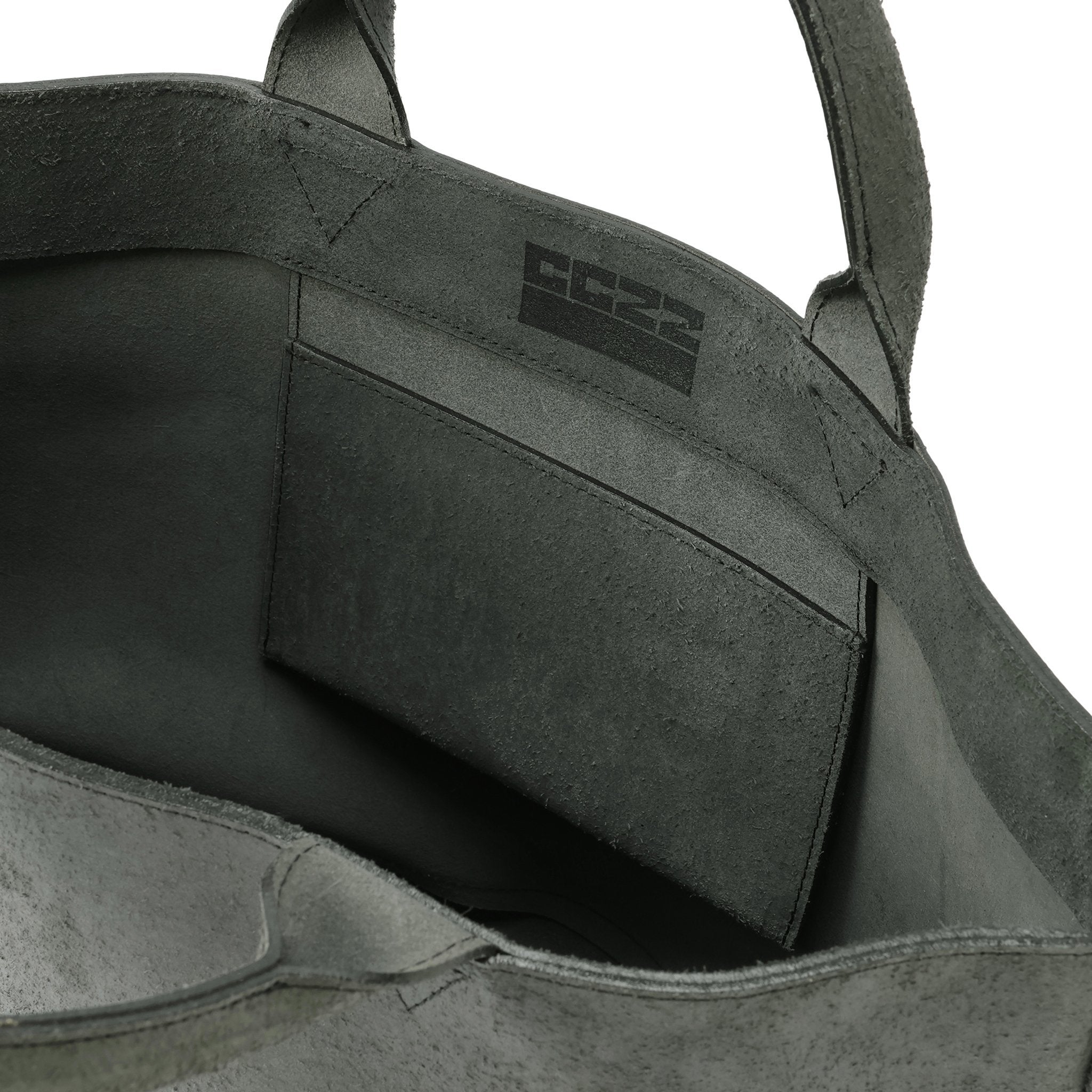 CC22 LEATHER TOTE BAG BLACK（CC22レザートートバッグブラック）｜ONLINE BOUTIQUE（オンラインブティック）