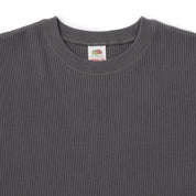 FRUIT OF THE LOOM THERMAL TEE CHARCOAL｜ONLINE BOUTIQUE（オンラインブティック）