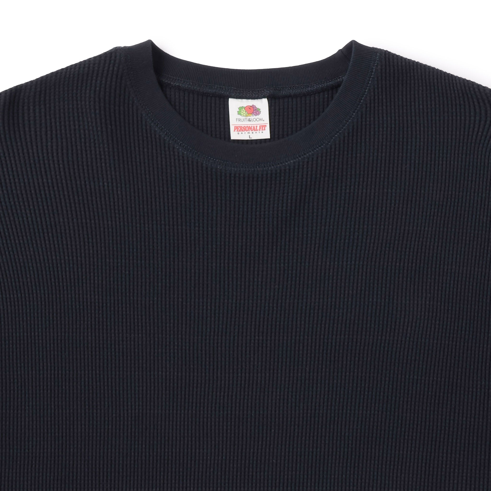 FRUIT OF THE LOOM THERMAL TEE NAVY｜ONLINE BOUTIQUE（オンラインブティック）
