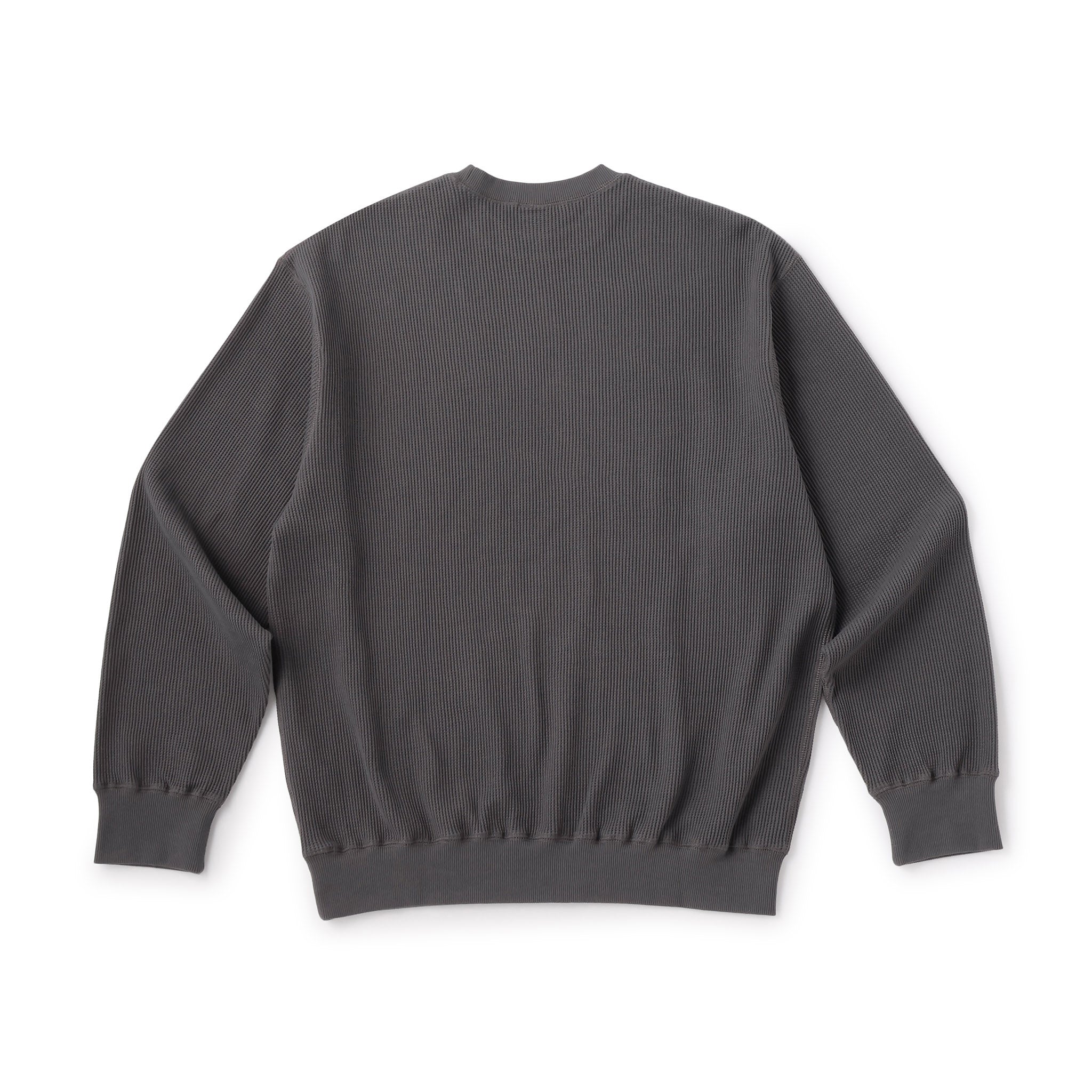 FRUIT OF THE LOOM THERMAL CREW NECK CHARCOAL｜ONLINE BOUTIQUE（オンラインブティック）