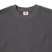 FRUIT OF THE LOOM THERMAL CREW NECK CHARCOAL｜ONLINE BOUTIQUE（オンラインブティック）