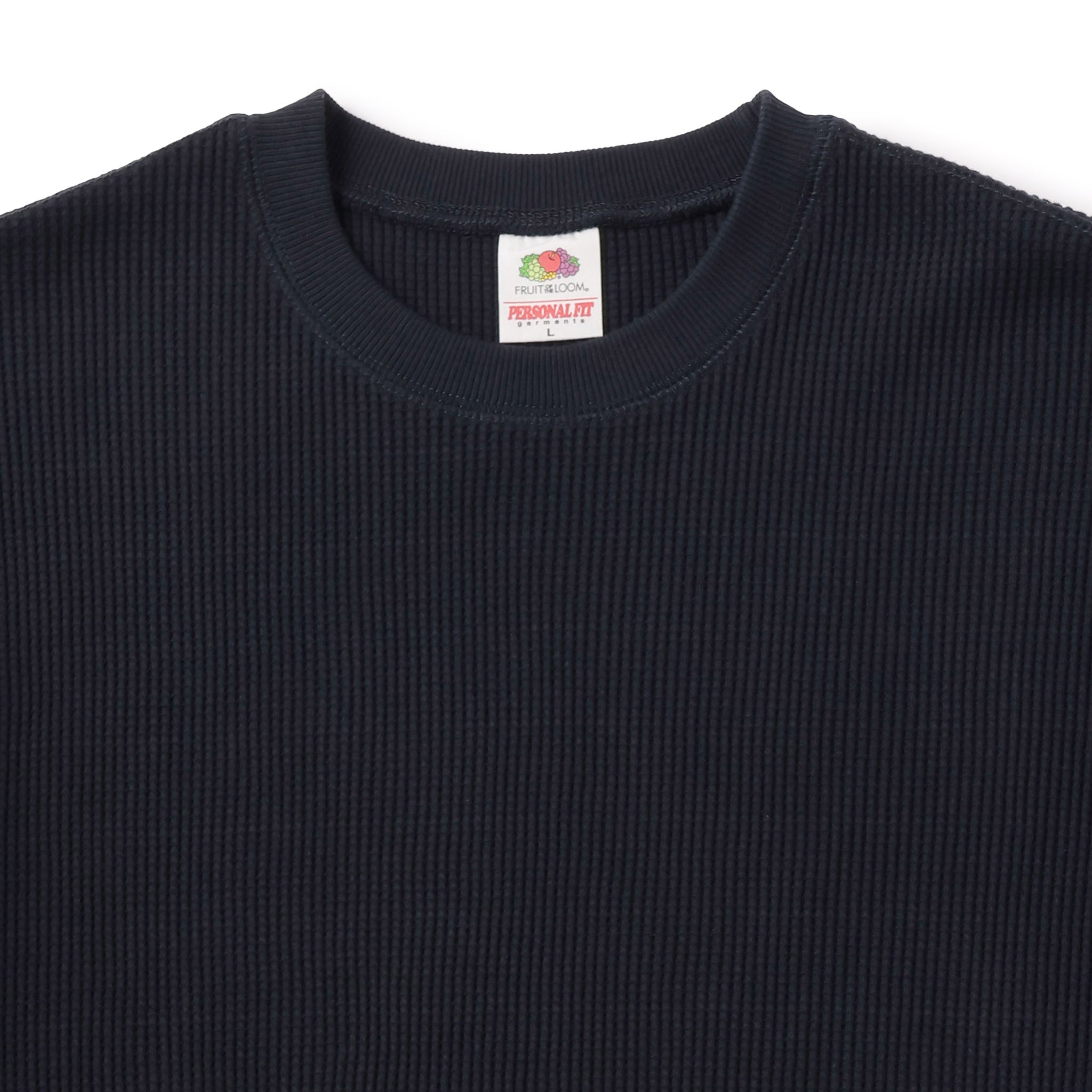 FRUIT OF THE LOOM THERMAL CREW NECK NAVY｜ONLINE BOUTIQUE（オンラインブティック）