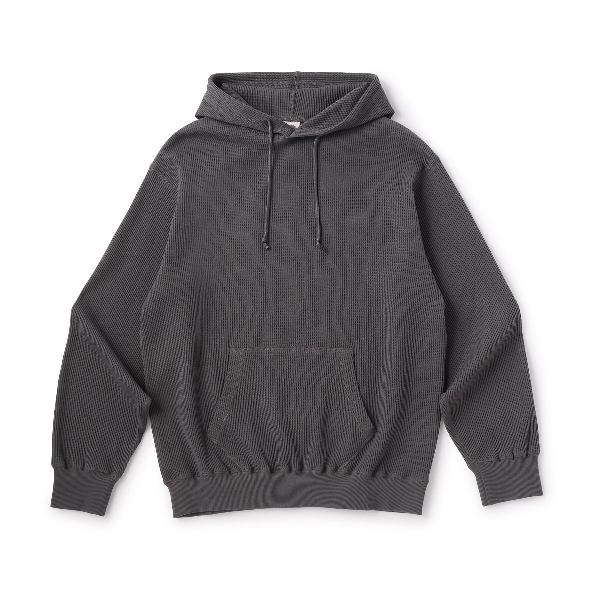 FRUIT OF THE LOOM THERMAL HOODIE CHARCOAL｜ONLINE BOUTIQUE（オンラインブティック）