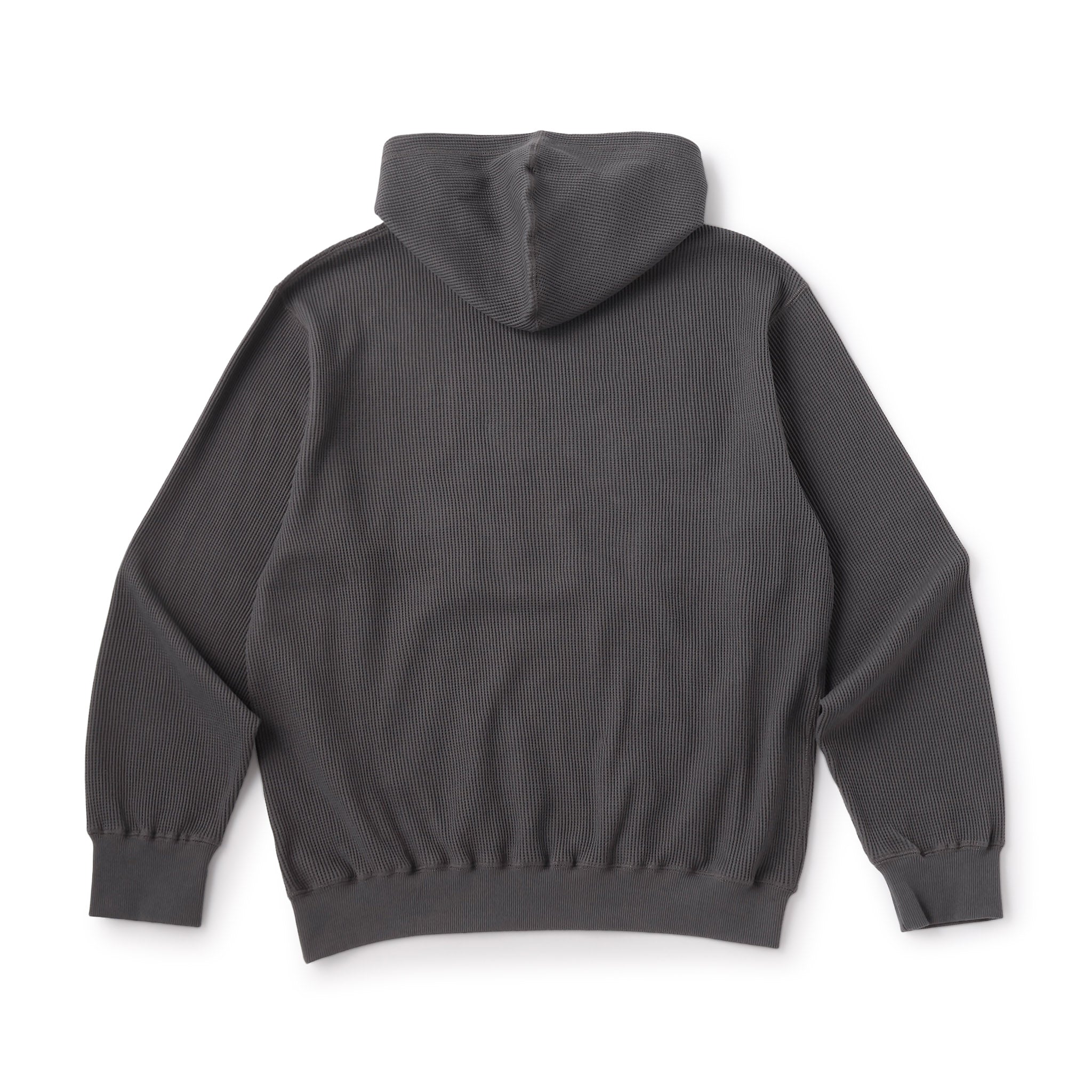 FRUIT OF THE LOOM THERMAL HOODIE CHARCOAL｜ONLINE BOUTIQUE（オンラインブティック）