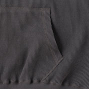 FRUIT OF THE LOOM THERMAL HOODIE CHARCOAL