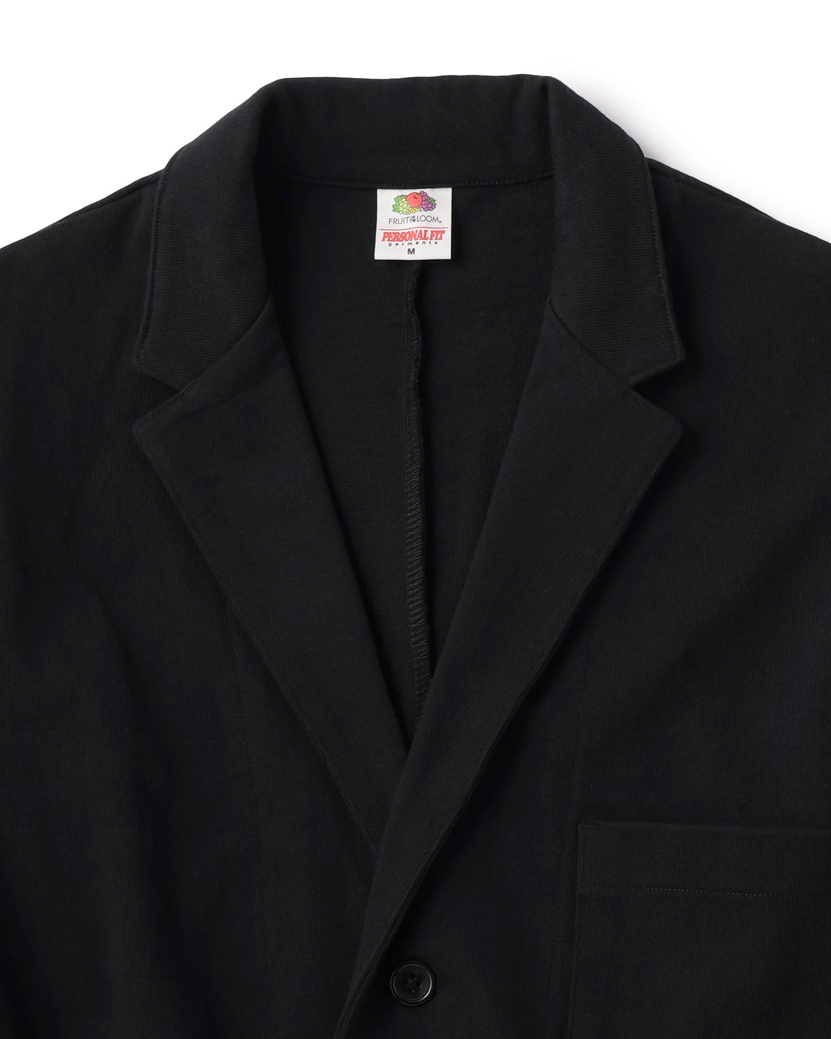 FRUIT OF THE LOOM ATHLETIC FORMAL SINGLE SUIT BLACK｜ONLINE BOUTIQUE（オンラインブティック）