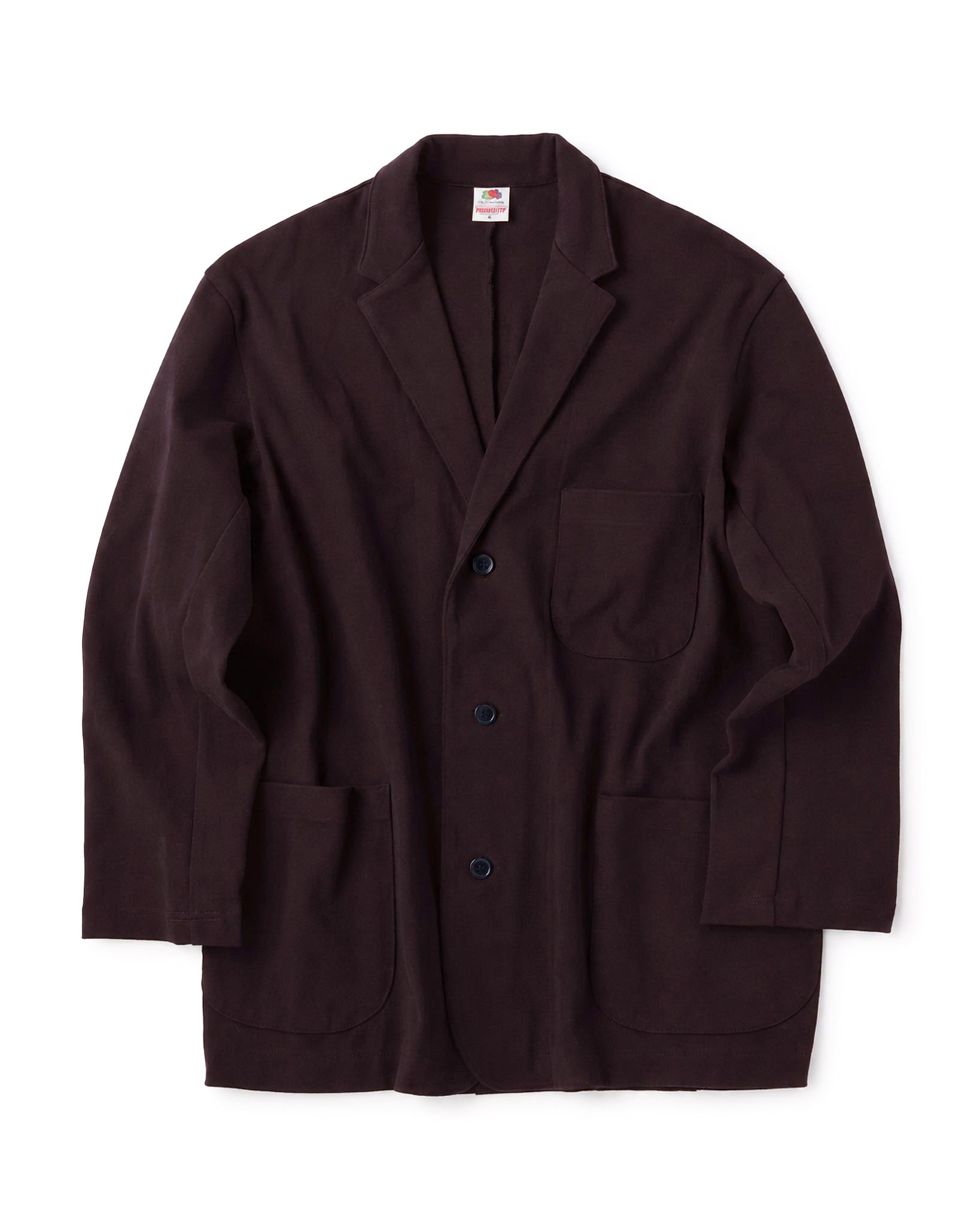 FRUIT OF THE LOOM ATHLETIC FORMAL SINGLE SUIT DARK BROWN｜ONLINE BOUTIQUE（オンラインブティック）