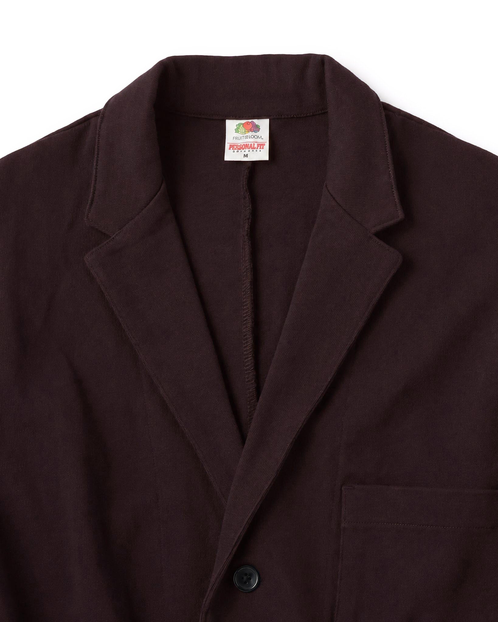 FRUIT OF THE LOOM ATHLETIC FORMAL SINGLE SUIT DARK BROWN｜ONLINE BOUTIQUE（オンラインブティック）