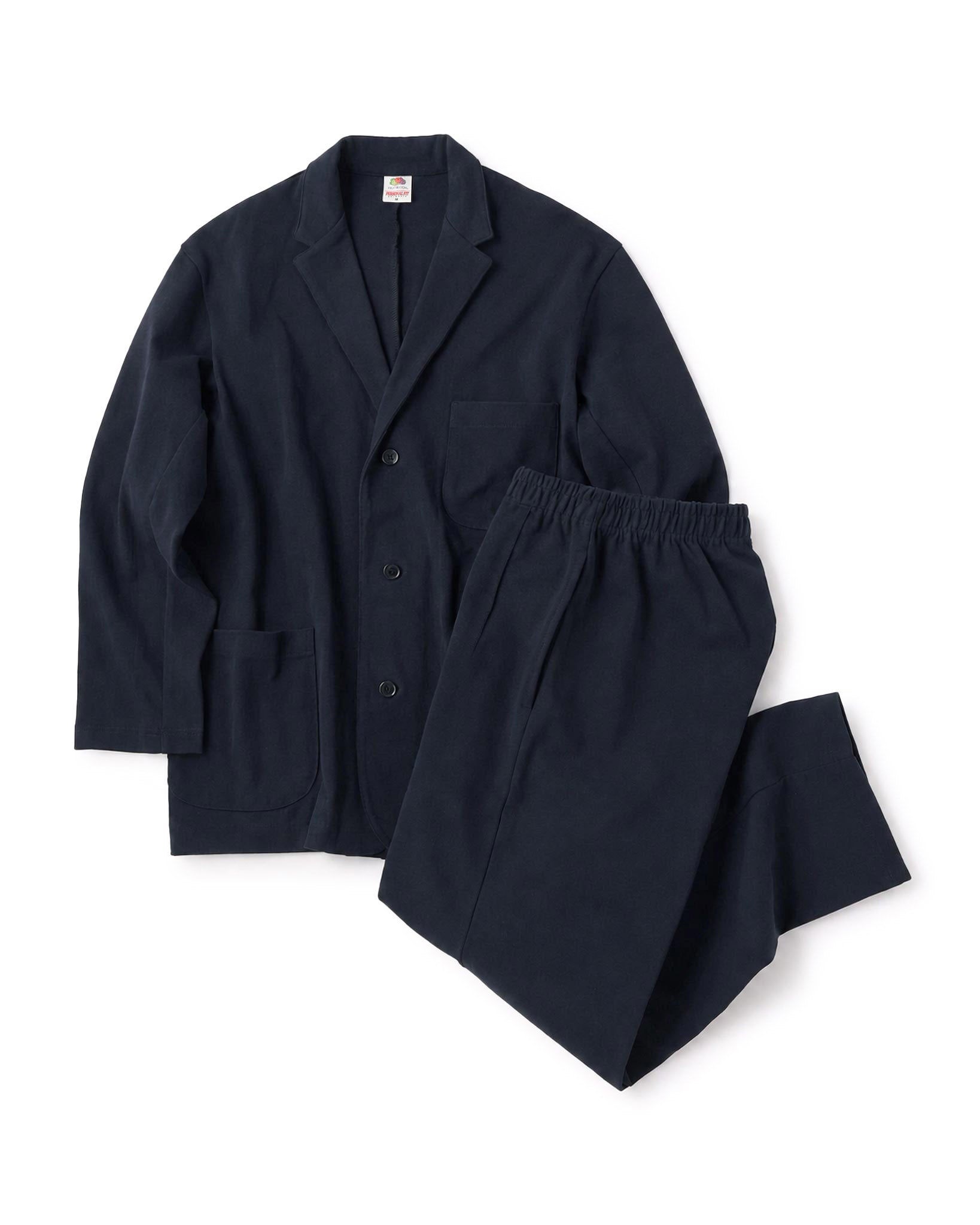 FRUIT OF THE LOOM ATHLETIC FORMAL SINGLE SUIT NAVY｜ONLINE BOUTIQUE（オンラインブティック）