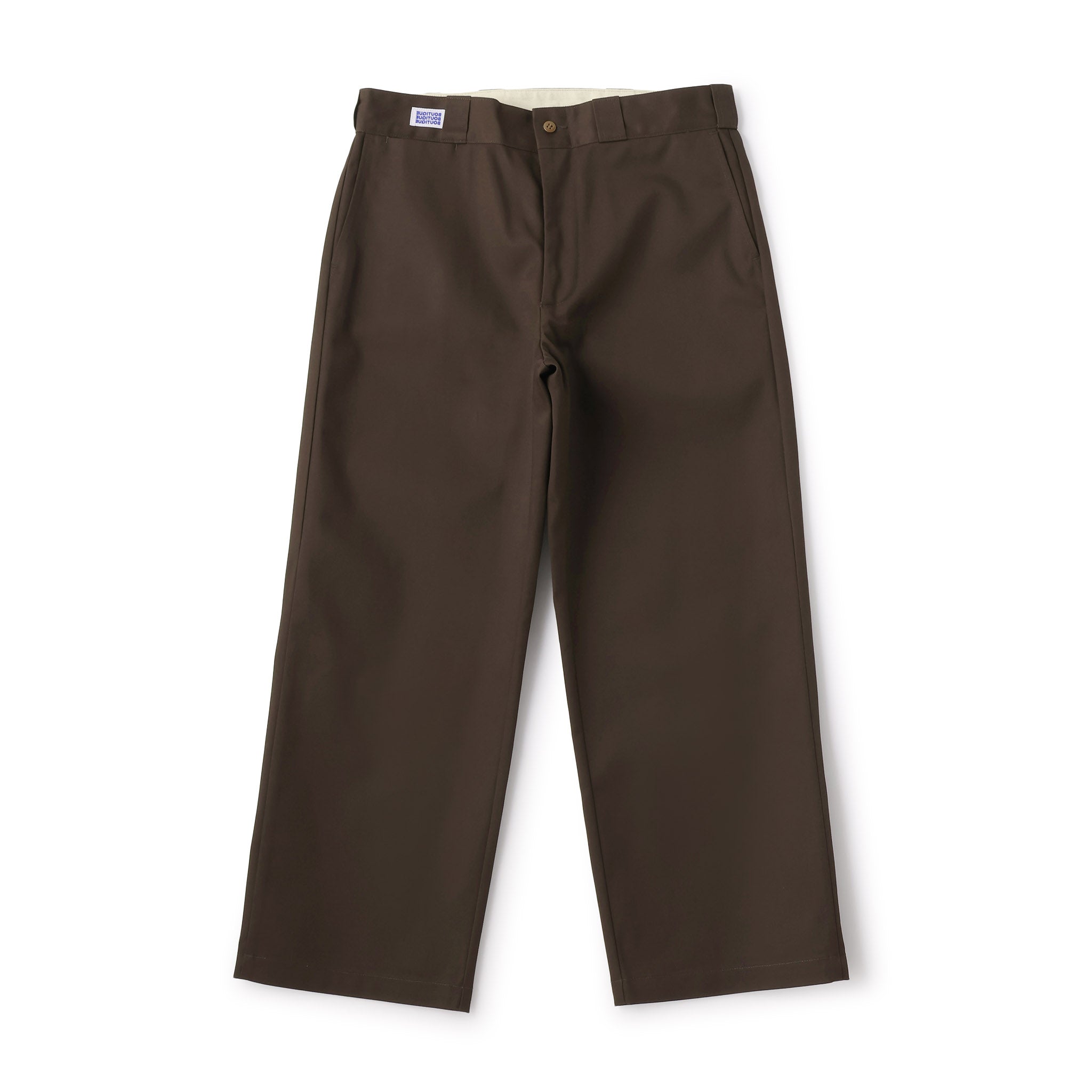 Dickies®︎ × BOUTIQUE 30-25 WORK TROUSERS DARK BROWN（ディッキーズ×ブティック30-25ワークトラウザーダークブラウン）｜ONLINE BOUTIQUE（オンラインブティック）