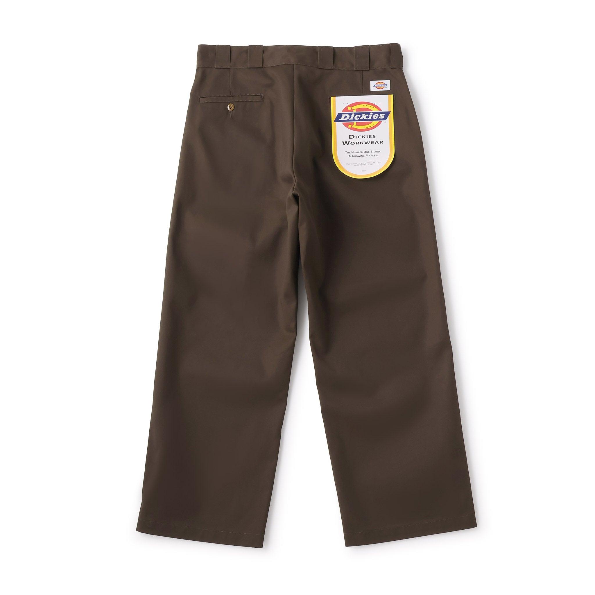 Dickies®︎ × BOUTIQUE 30-25 WORK TROUSERS DARK BROWN（ディッキーズ×ブティック30-25ワークトラウザーダークブラウン）｜ONLINE BOUTIQUE（オンラインブティック）