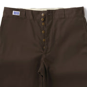 Dickies®︎ × BOUTIQUE 30-25 WORK TROUSERS DARK BROWN（ディッキーズ×ブティック30-25ワークトラウザーダークブラウン）｜ONLINE BOUTIQUE（オンラインブティック）