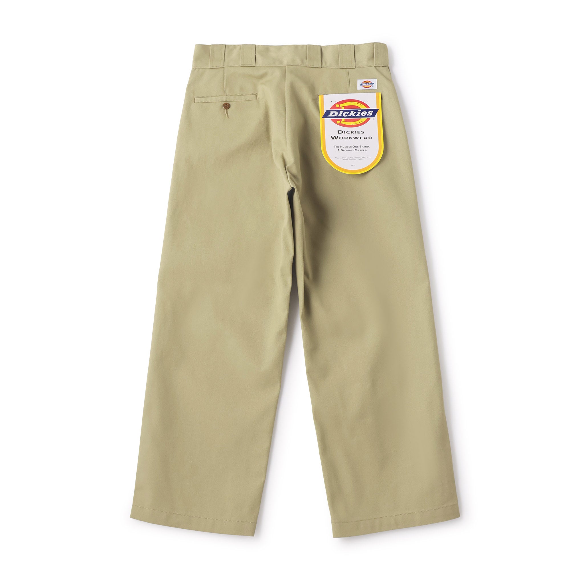 Dickies®︎ × BOUTIQUE 30-25 WORK TROUSERS KHAKI（ディッキーズ×ブティック30-25ワークトラウザーカーキ）｜ONLINE BOUTIQUE（オンラインブティック）