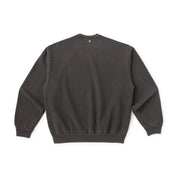 BOUTIQUE CREW NECK SWEAT GARMENT DYE CHARCOAL（ブティッククルーネックスウェットガーメントダイチャコール｜ONLINE BOUTIQUE（オンラインブティック）