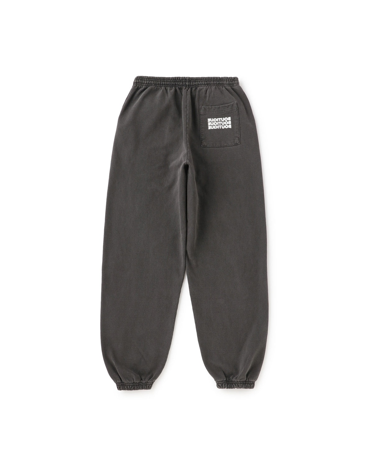 BOUTIQUE SWEAT PANTS GARMENT DYE CHARCOAL｜ONLINE BOUTIQUE（オンラインブティック）