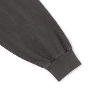 BOUTIQUE L/S TEE GARMENT DYE CHARCOAL（ブティックロングスリーブTシャツガーメントダイチャコール）｜ONLINE BOUTIQUE（オンラインブティック）