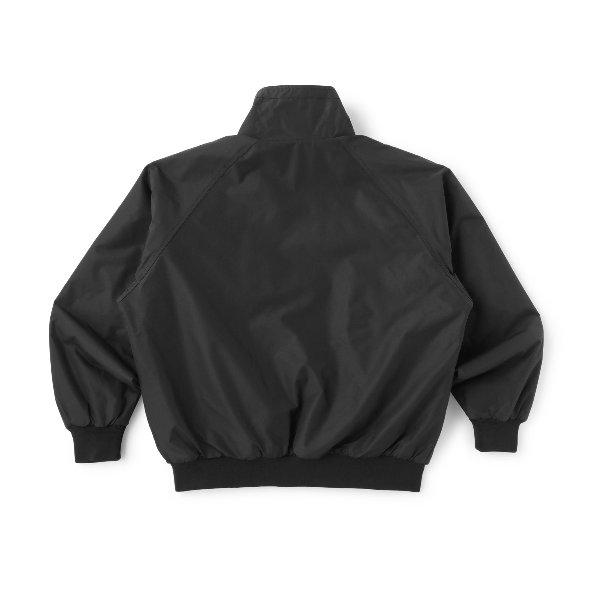 BOUTIQUE NYLON × FLEECE STAND COLLAR JACKET BLACK（ブティックナイロン×フリーススタンドカラージャケットブラック）｜ONLINE BOUTIQUE（オンラインブティック）
