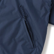 BOUTIQUE NYLON × FLEECE STAND COLLAR NAVY（ブティックナイロン×フリーススタンドカラージャケットネイビー）｜ONLINE BOUTIQUE（オンラインブティック）