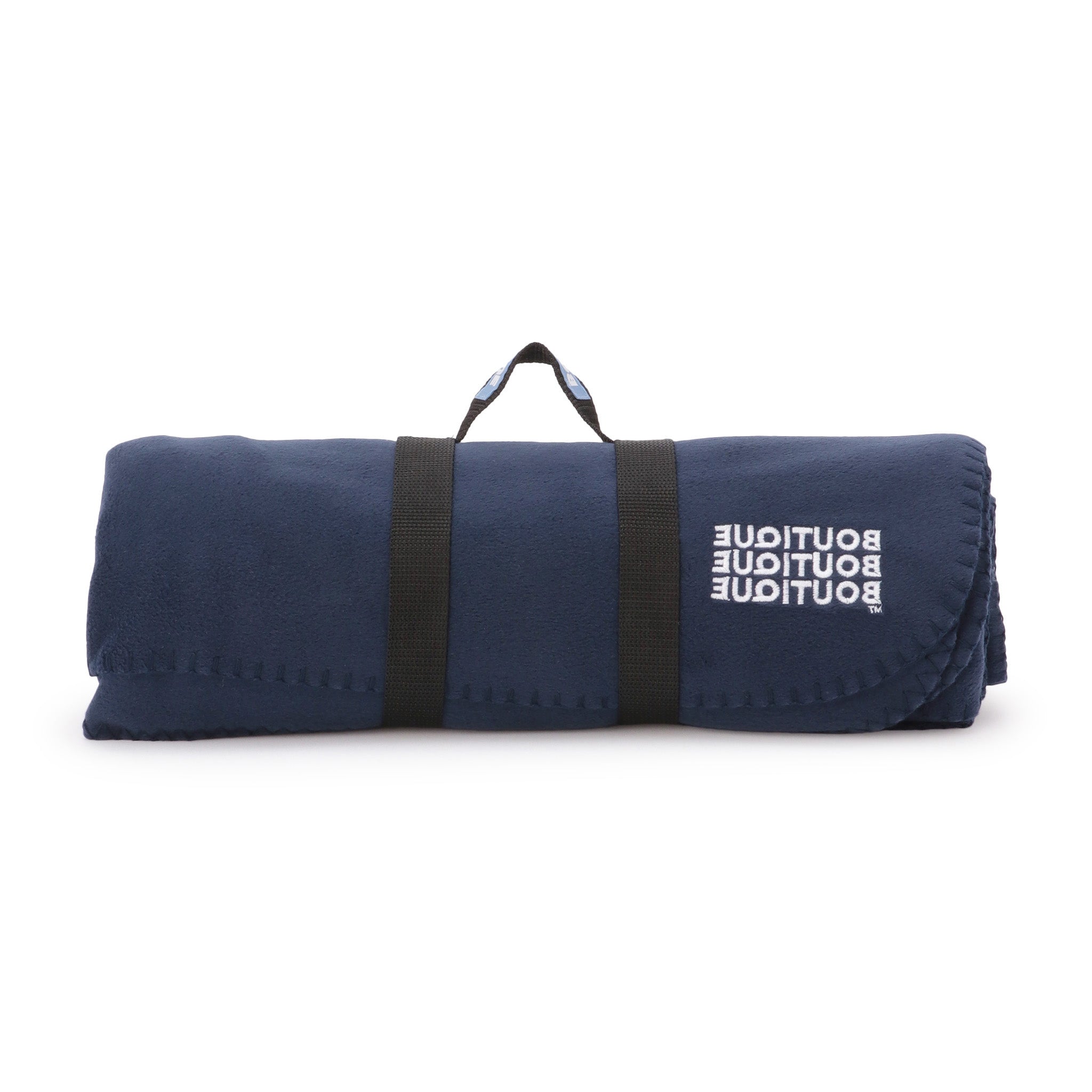 BOUTIQUE FLEECE BLANKET NAVY（ブティックフリースブランケットネイビー）｜ONLINE BOUTIQUE（オンラインブティック）