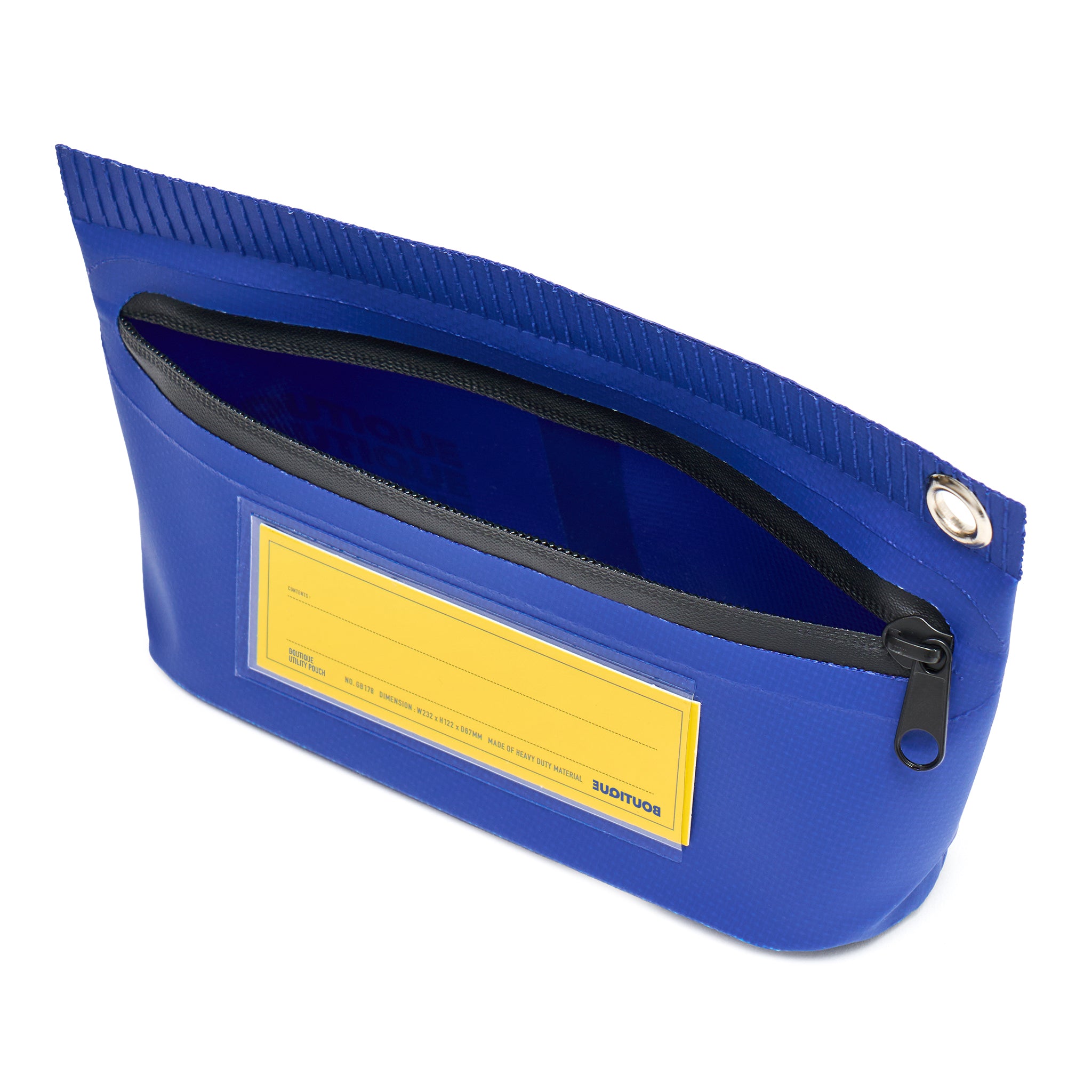 BOUTIQUE UTILITY POUCH & BIC PEN BLUE（ブティックユーティリティ