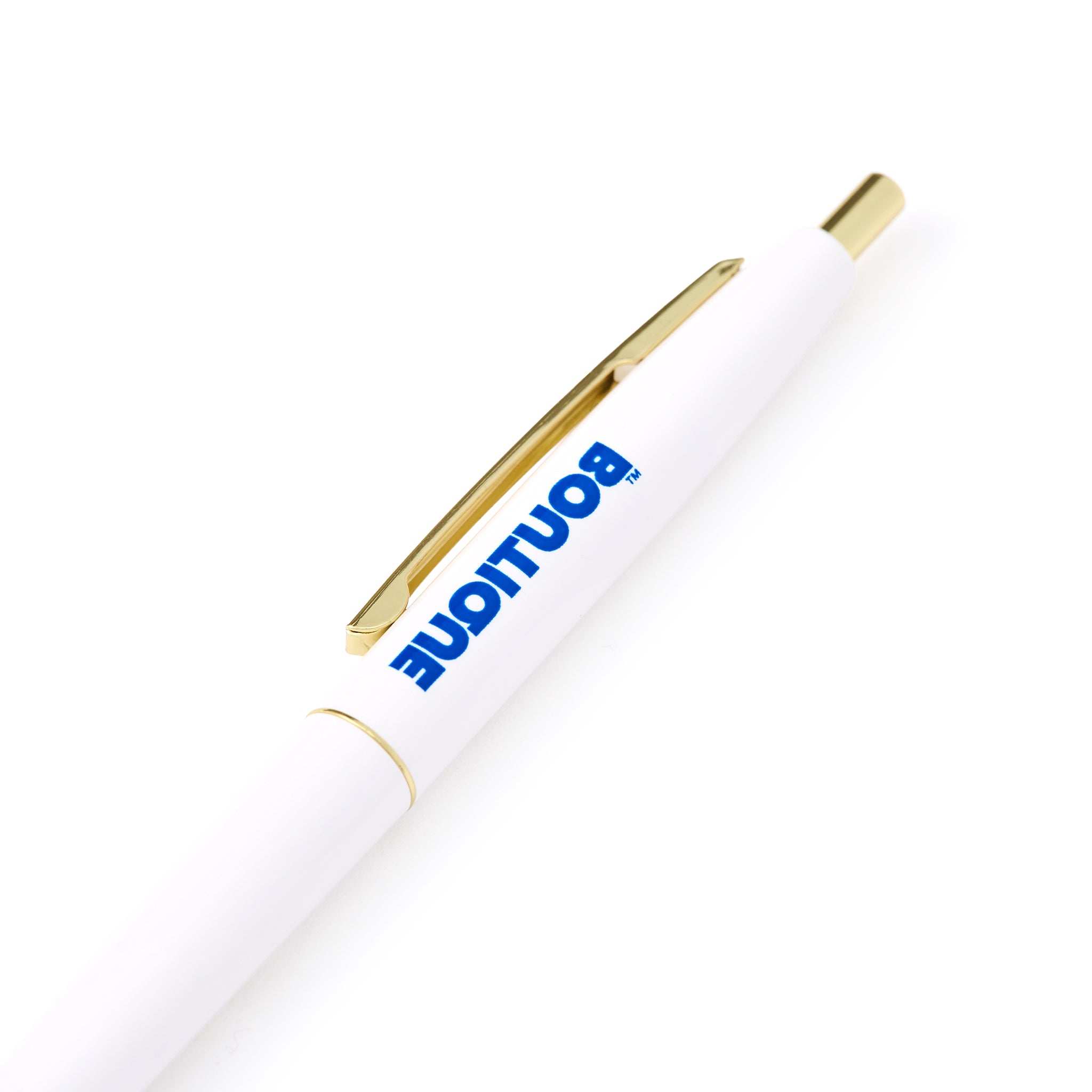 BOUTIQUE UTILITY POUCH & BIC PEN WHITE（ブティックユーティリティポーチ&ビックペンホワイト）｜ONLINE BOUTIQUE（オンラインブティック）