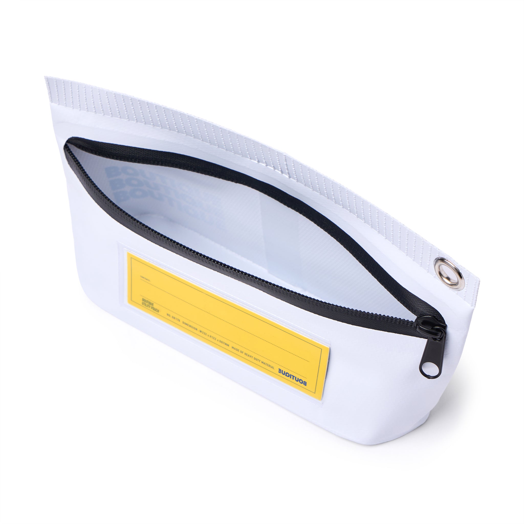 BOUTIQUE UTILITY POUCH & BIC PEN WHITE（ブティックユーティリティポーチ&ビックペンホワイト）｜ONLINE BOUTIQUE（オンラインブティック）