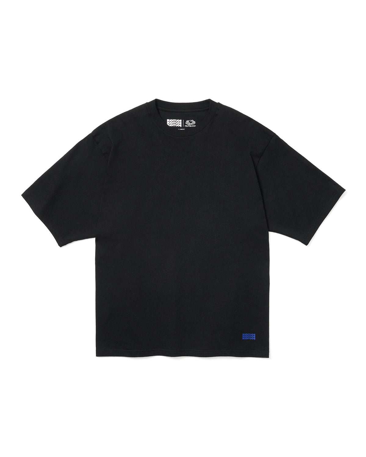 BOUTIQUE × FRUIT OF THE LOOM IT'S OUR DAILY 2PACK TEE BLACK（ブティック×フルーツオブザルームイッツアワーデイリー2パックTシャツブラック）｜ONLINE BOUTIQUE（オンラインブティック）