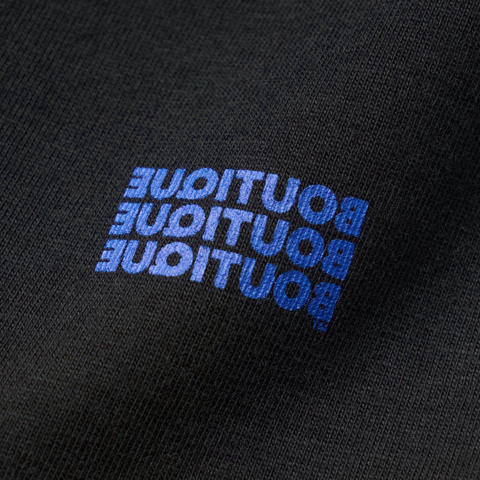 BOUTIQUE × FRUIT OF THE LOOM IT'S OUR DAILY 2PACK TEE BLACK（ブティック×フルーツオブザルームイッツアワーデイリー2パックTシャツブラック）｜ONLINE BOUTIQUE（オンラインブティック）