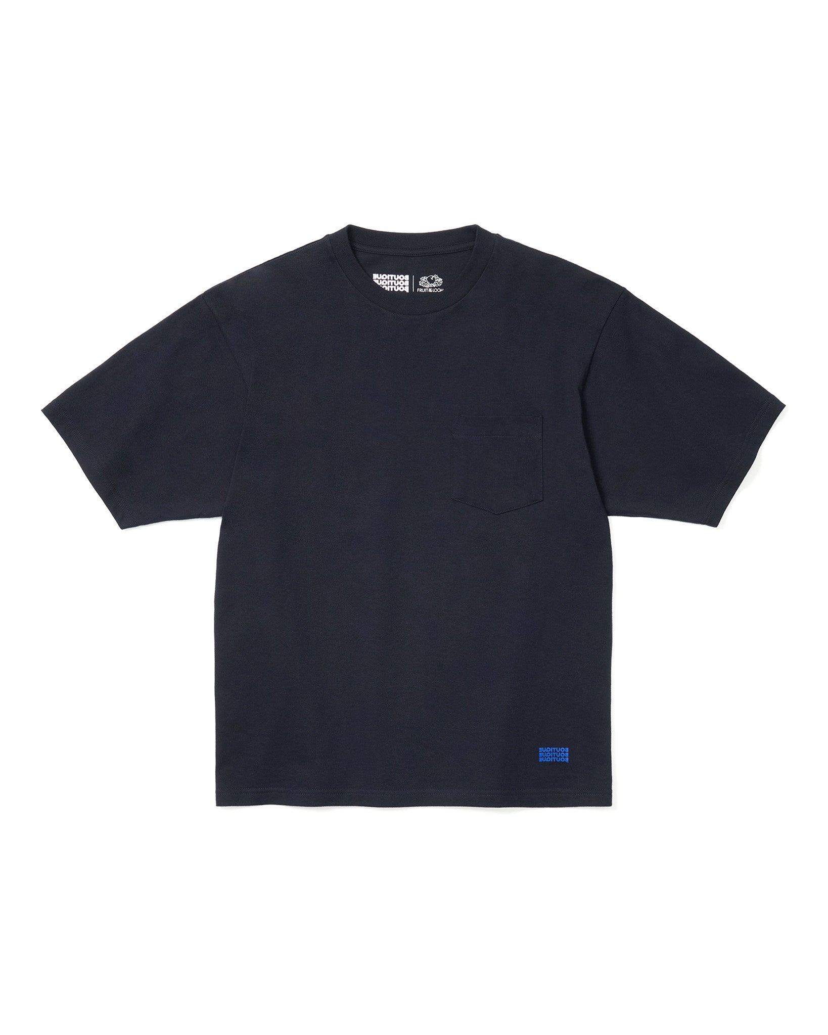 BOUTIQUE × FRUIT OF THE LOOM IT'S OUR DAILY 2PACK TEE NAVY