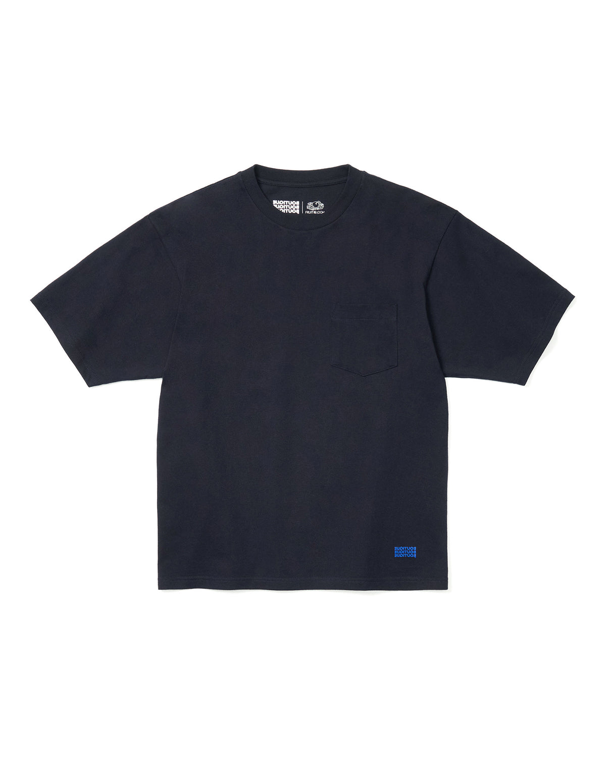 BOUTIQUE × FRUIT OF THE LOOM IT'S OUR DAILY 2PACK TEE NAVY