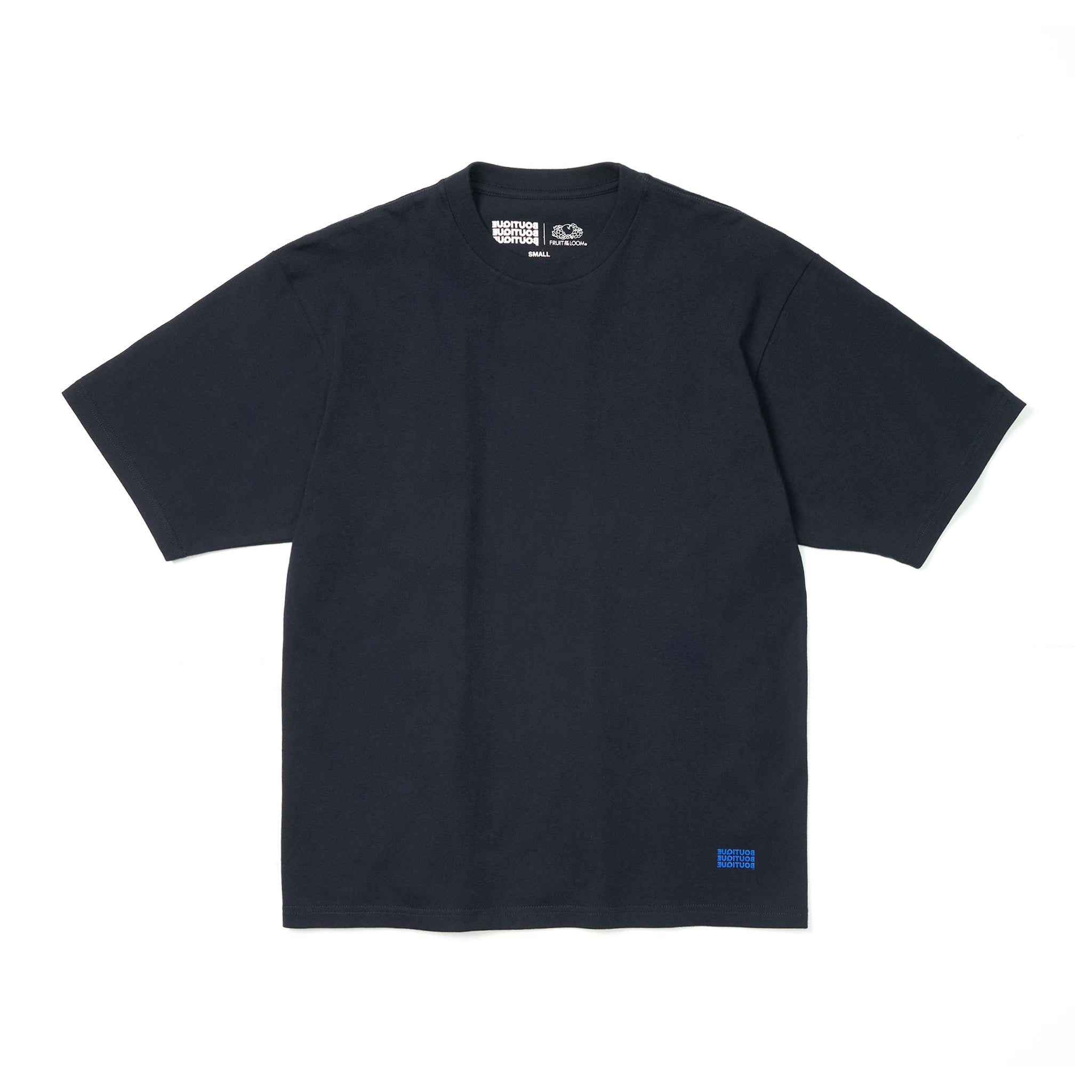 BOUTIQUE × FRUIT OF THE LOOM IT'S OUR DAILY 2PACK TEE NAVY