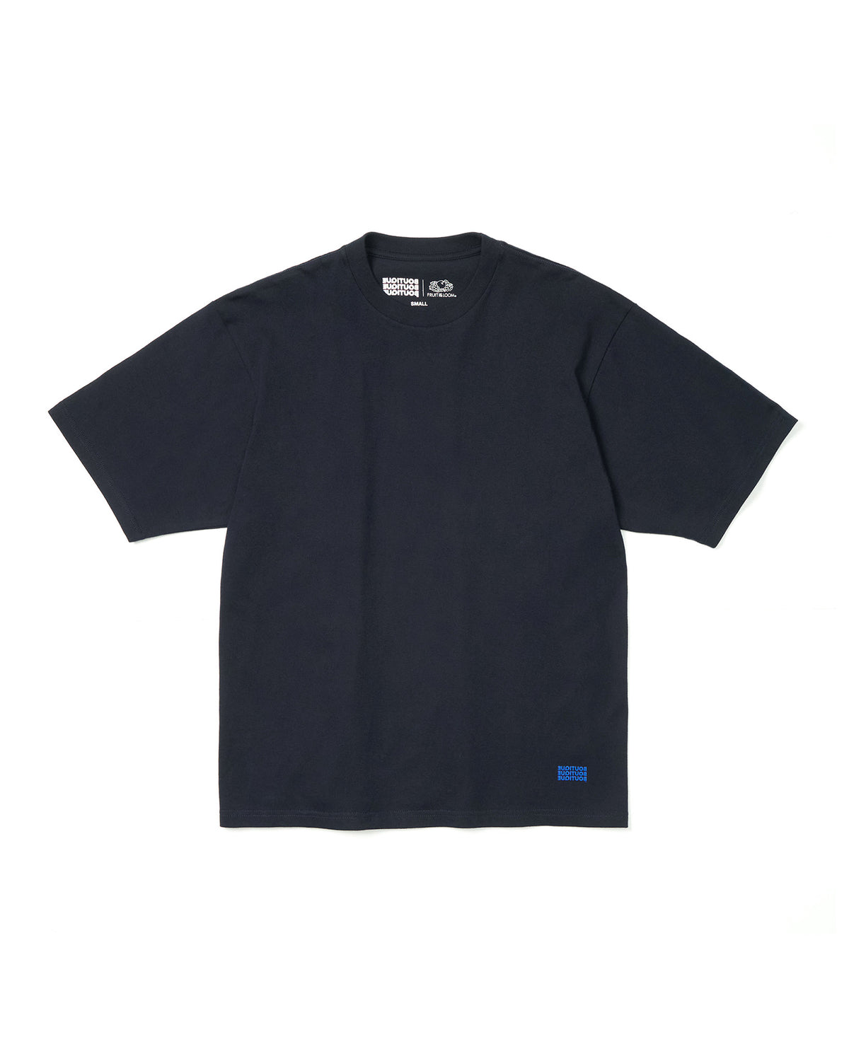 BOUTIQUE × FRUIT OF THE LOOM IT'S OUR DAILY 2PACK TEE NAVY