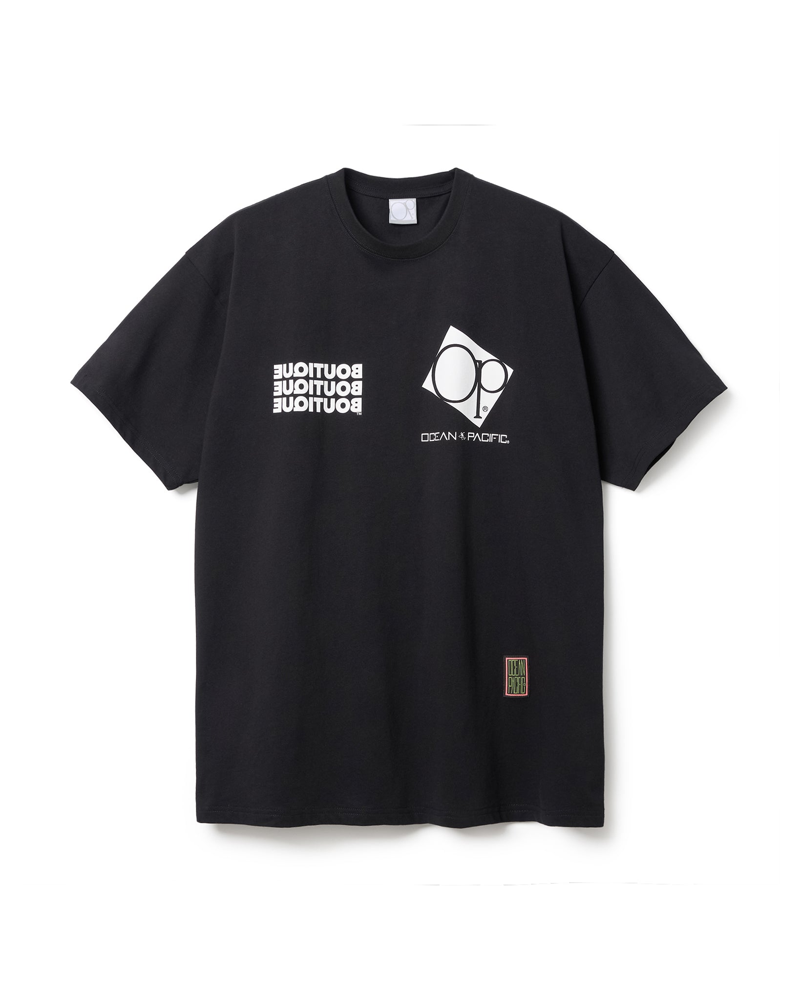BOUTIQUE × Ocean Pacific SIGNATURE TEE BLACK（ブティック×オーシャンパシフィックシグネチャーTシャツブラック）｜ONLINE BOUTIQUE（オンラインブティック）