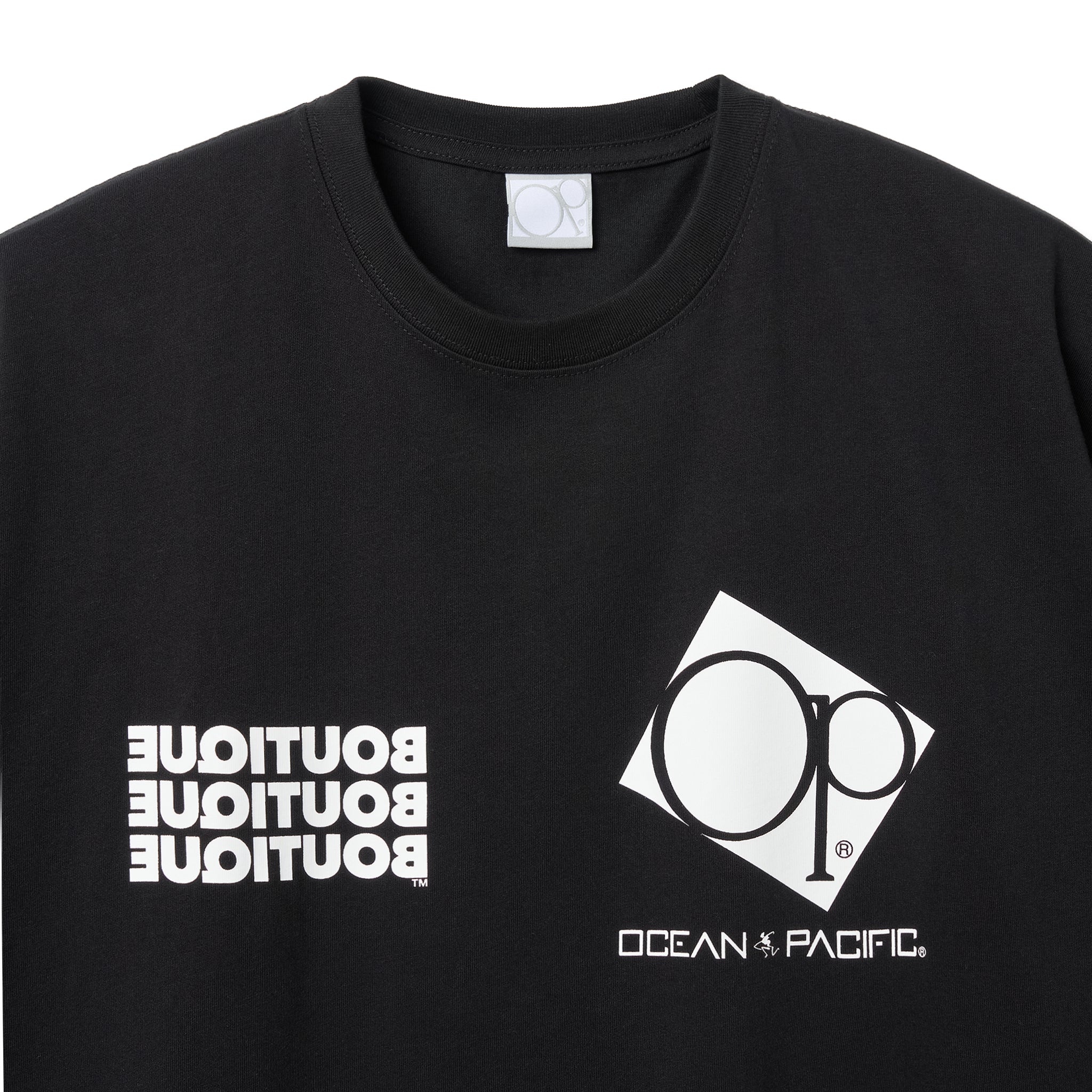 BOUTIQUE × Ocean Pacific SIGNATURE TEE BLACK（ブティック×オーシャンパシフィックシグネチャーTシャツブラック）｜ONLINE BOUTIQUE（オンラインブティック）