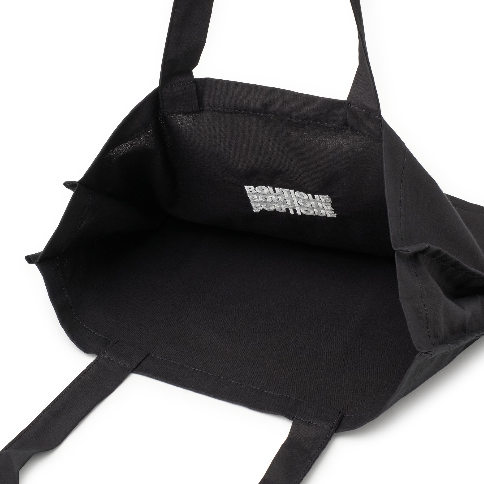 BOUTIQUE FABRIC TOTE BAG BLACK（ブティックファブリックトートバッグブラック）｜ONLINE BOUTIQUE（オンラインブティック）