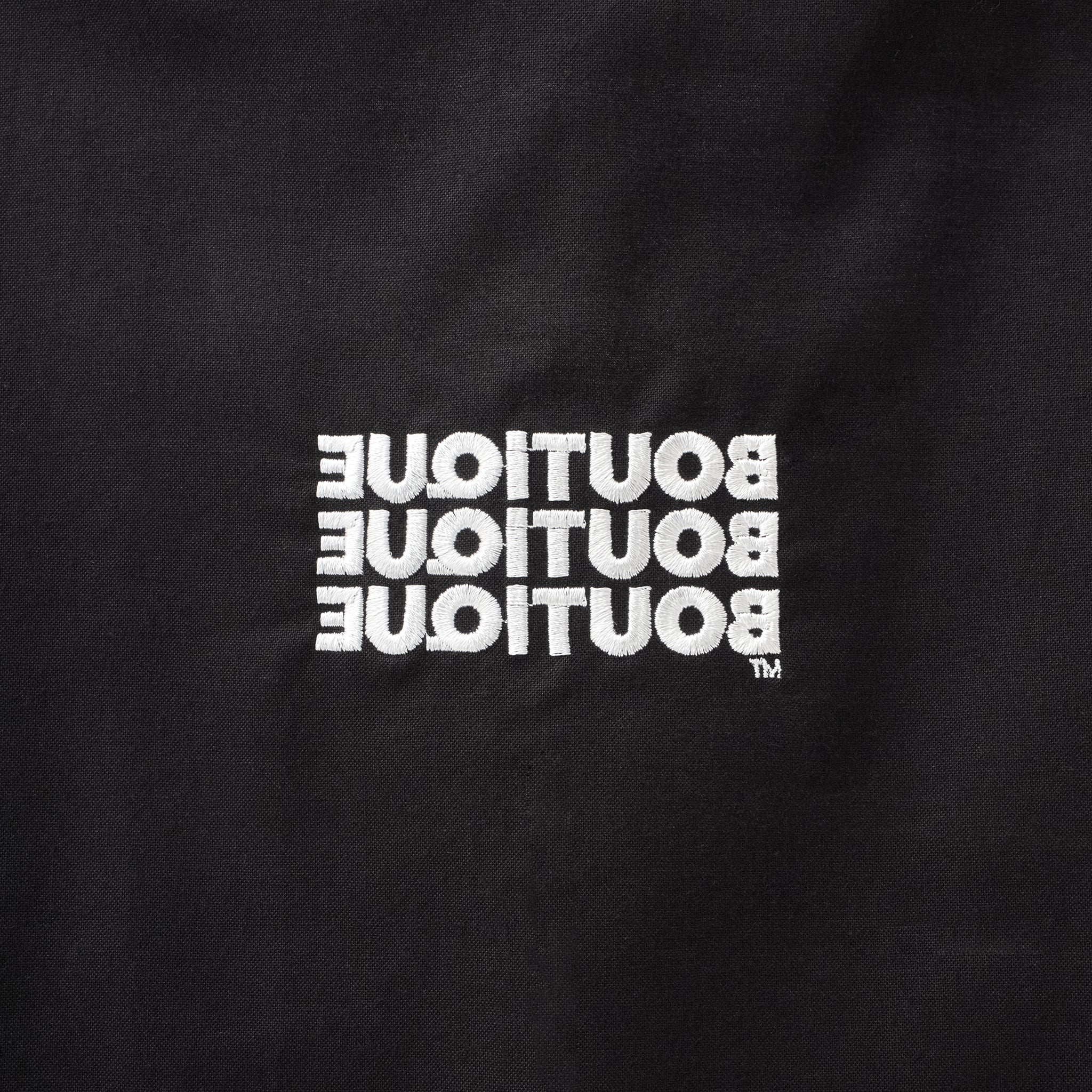 BOUTIQUE FABRIC TOTE BAG BLACK（ブティックファブリックトートバッグブラック）｜ONLINE BOUTIQUE（オンラインブティック）