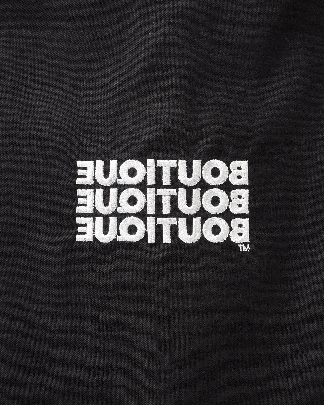 BOUTIQUE FABRIC TOTE BAG BLACK（ブティックファブリックトートバッグブラック）｜ONLINE BOUTIQUE（オンラインブティック）