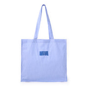 BOUTIQUE FABRIC TOTE BAG BLUE STRIPE（ブティックファブリックトートバッグブルーストライプ）｜ONLINE BOUTIQUE（オンラインブティック）