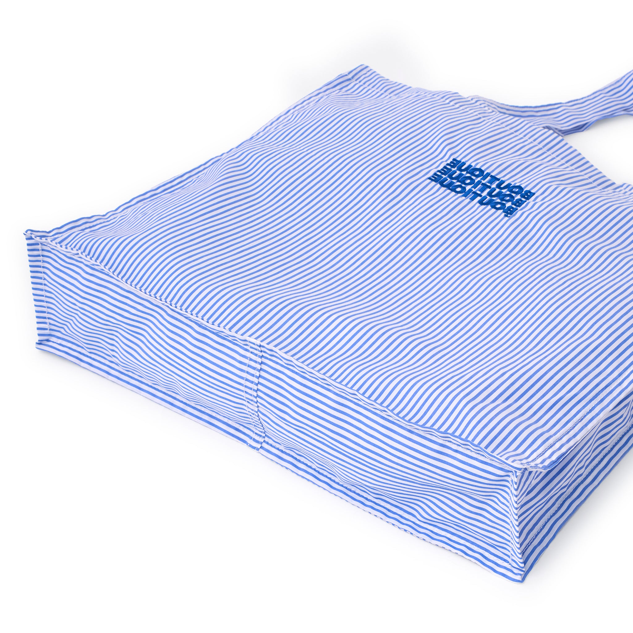 BOUTIQUE FABRIC TOTE BAG BLUE STRIPE（ブティックファブリックトートバッグブルーストライプ）｜ONLINE BOUTIQUE（オンラインブティック）