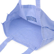BOUTIQUE FABRIC TOTE BAG BLUE STRIPE（ブティックファブリックトートバッグブルーストライプ）｜ONLINE BOUTIQUE（オンラインブティック）
