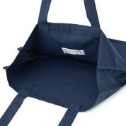 BOUTIQUE FABRIC TOTE BAG NAVY（ブティックファブリックトートバッグネイビー）｜ONLINE BOUTIQUE（オンラインブティック）