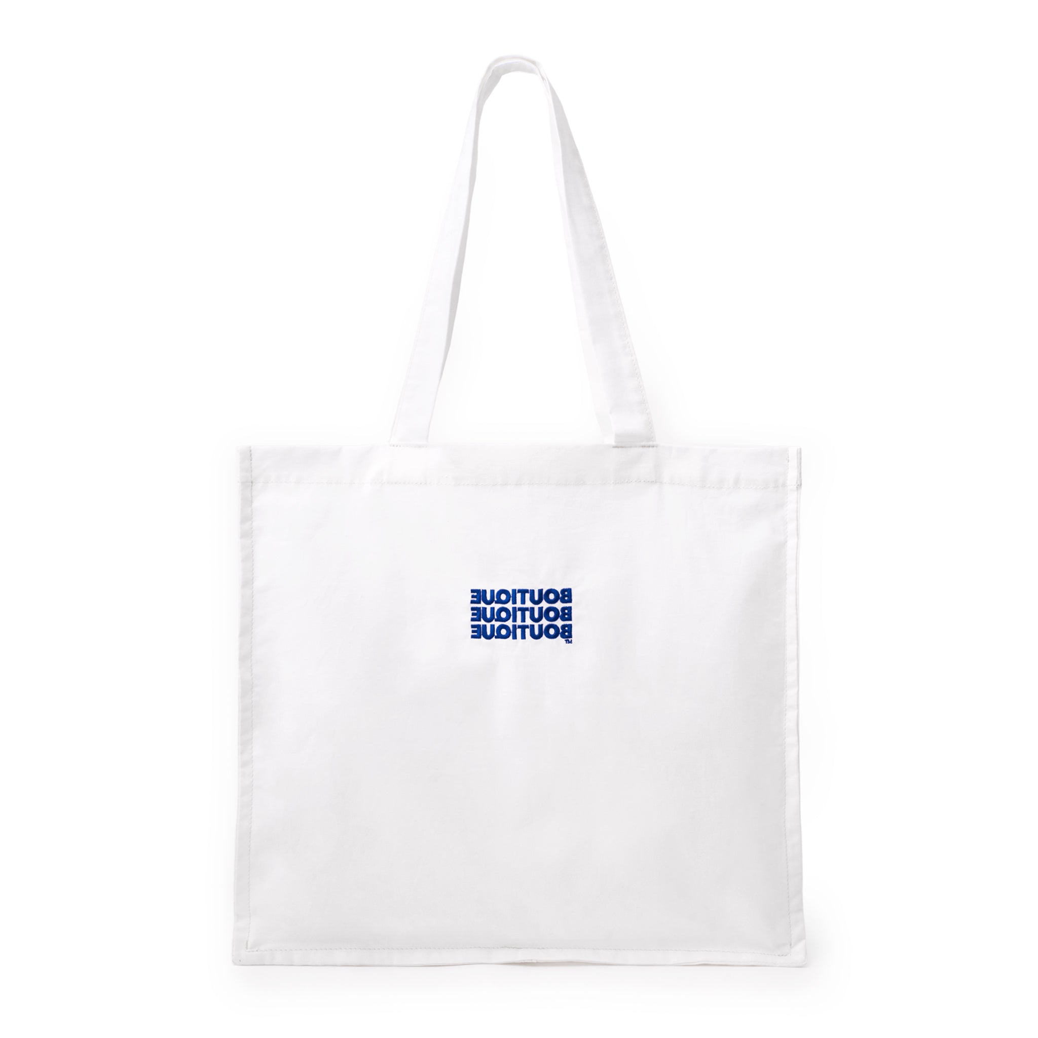 BOUTIQUE FABRIC TOTE BAG WHITE（ブティックファブリックトートバッグホワイト）｜ONLINE BOUTIQUE（オンラインブティック）