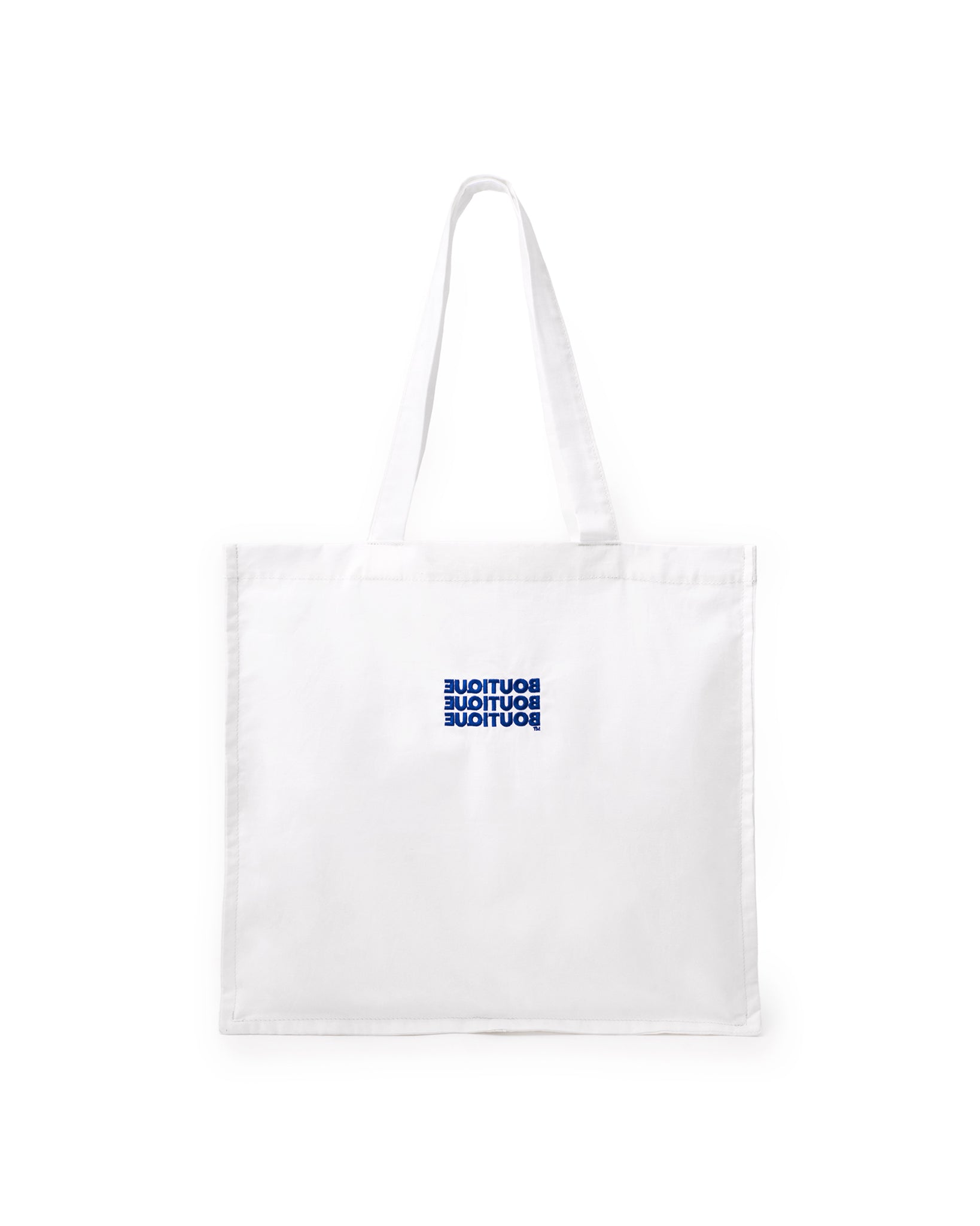 BOUTIQUE FABRIC TOTE BAG WHITE（ブティックファブリックトートバッグホワイト）｜ONLINE BOUTIQUE（オンラインブティック）