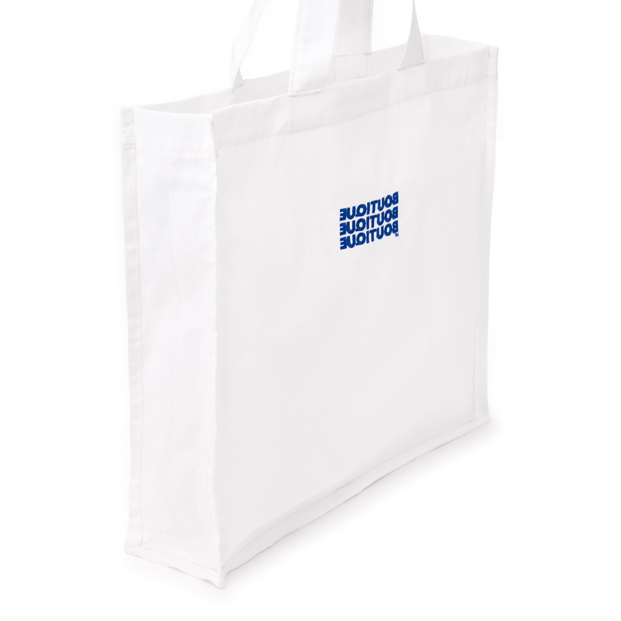 BOUTIQUE FABRIC TOTE BAG WHITE（ブティックファブリックトートバッグホワイト）｜ONLINE BOUTIQUE（オンラインブティック）