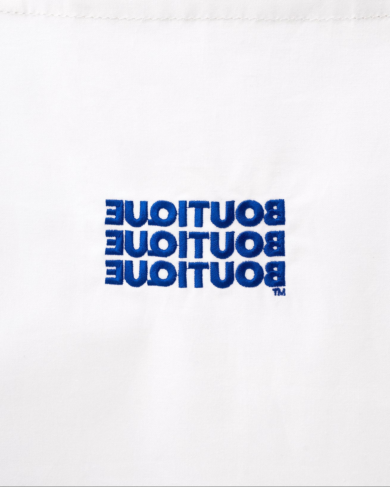 BOUTIQUE FABRIC TOTE BAG WHITE（ブティックファブリックトートバッグホワイト）｜ONLINE BOUTIQUE（オンラインブティック）
