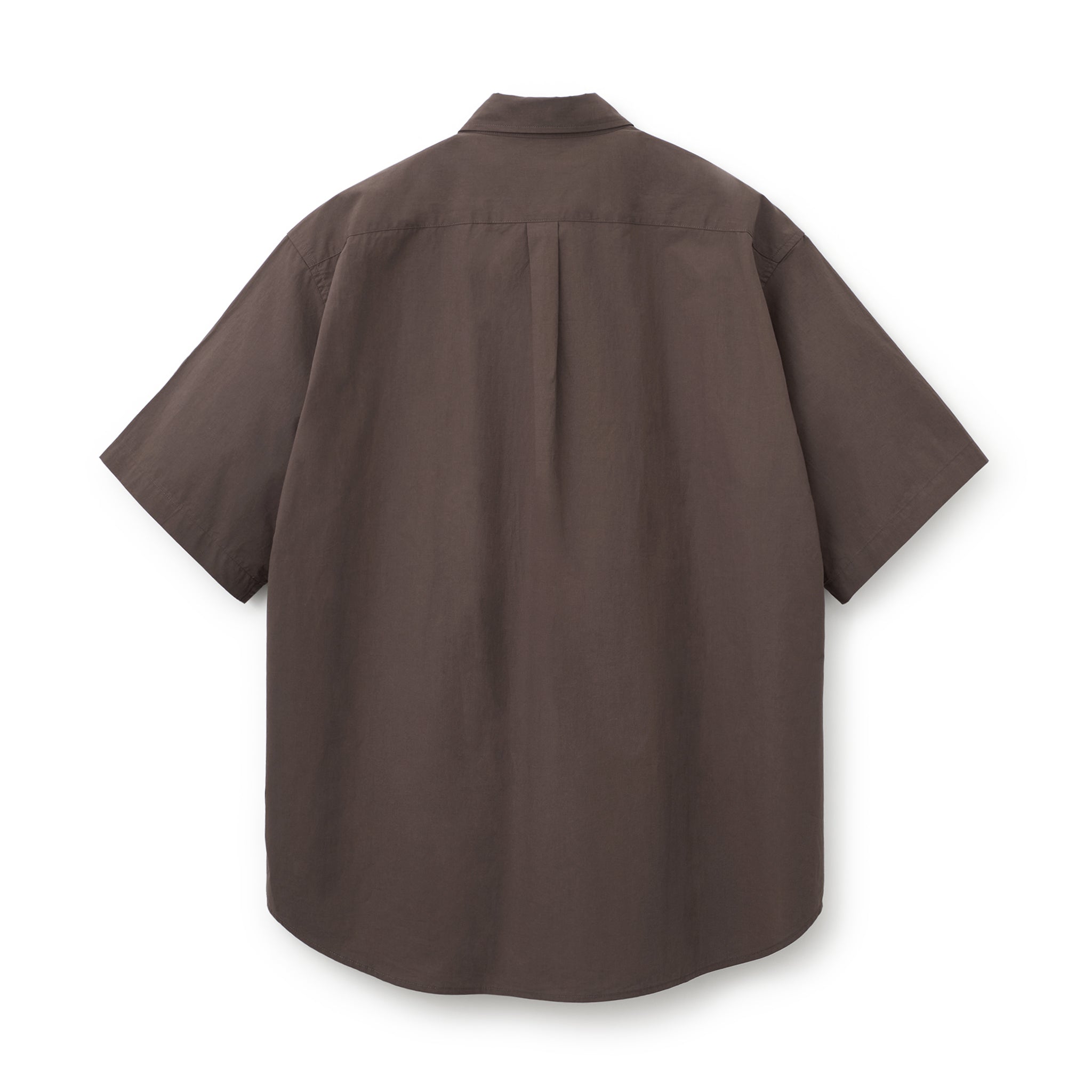 BOUTIQUE SHORT SLEEVE BOX SHIRT DARK BROWN（ブティックショートスリーブボックスシャツダークブラウン）｜ONLINE BOUTIQUE（オンラインブティック）