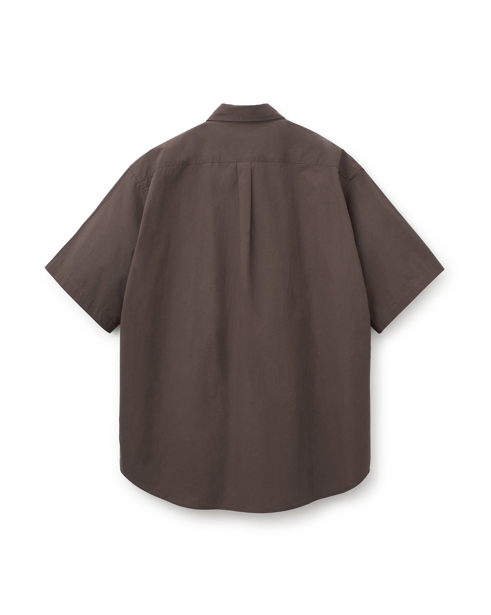 BOUTIQUE SHORT SLEEVE BOX SHIRT DARK BROWN（ブティックショートスリーブボックスシャツダークブラウン）｜ONLINE BOUTIQUE（オンラインブティック）